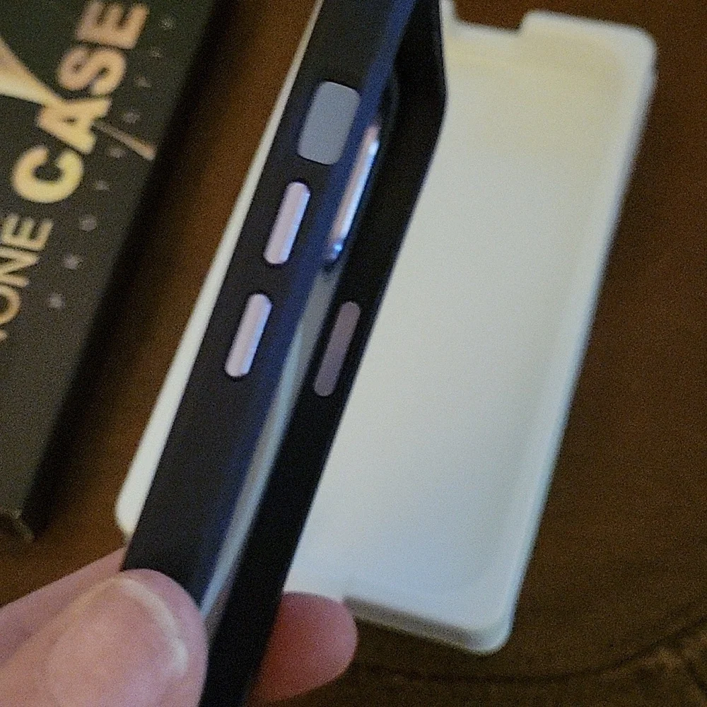 iPhone 12/12 Pro 6.1 Case with Purple Ring Holder